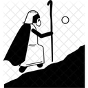 Climbing Exodus Moses Icon