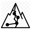 Climbing Route Climbing Icon