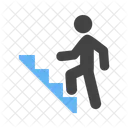 Climbing Stairs Icon