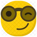 Emoji Clignotant Emoticone Smiley Icône