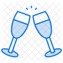 Clinking Glasses Icon