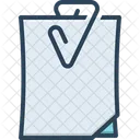 Clip Document Attach Icon