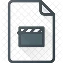 Clip Film Video Icon