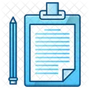 Clipboard Paper File Icon