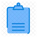 Clipboard Notes Document Icon