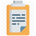 Clipboard Writing Note Icon