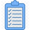 Clipboard List Checklist Icon
