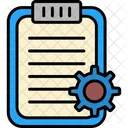 Clipboard Document Engineering Icon