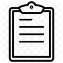 Clipboard Checklist Todo Icon