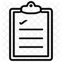 Clipboard Checklist Todo Icon