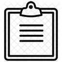 Clipboard Checklist Todo Icon