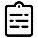 Clipboard List Delivery Icon