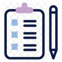 Clipboard Notes List Icon