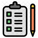 Clipboard Notes List Icon