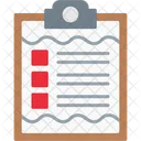 Clipboard Swimming Championship Notepad Icon