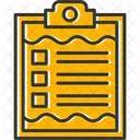 Clipboard Swimming Championship Notepad Icon