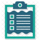 Clipboard Swimming Championship Notepad Icon