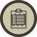 Clipboard Swimming Championship Notepad Icon