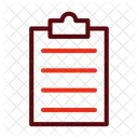 Clipboard Document List Icon