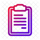 Clipboard Report Document Icon