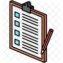 Notes Checklist Writing Icon