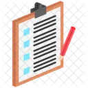 Notes Checklist Writing Icon