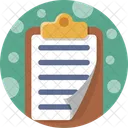 Clipboard Notes Paper Icon