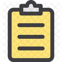 Clipboard Memo Notes Icon