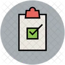 Clipboard Checklist Successfully Icon