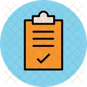 Clipboard Approved List Icon