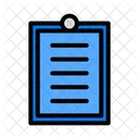 Clipboard Notebook Writing Icon