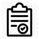 Clipboard File Document Icon