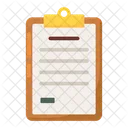 Clipboard Paper Page Icon