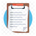 Clipboard Paper Page Icon
