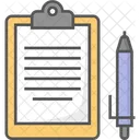 Clipboard File List Icon
