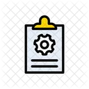 Seo Clipboard Document Icon