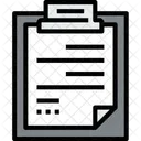 Clipboard File Document Icon