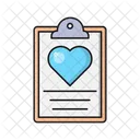 Love Clipboard Document Icon