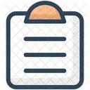 Education Clipboard Document Icon