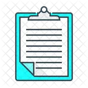 Clipboard Document Page Icon