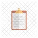 Clipboard Project Document Icon