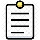Business Financial Clipboard Icon