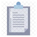 Artboard Clipboard Document Icon