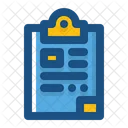 Clipboard Checklist File Holder Icon