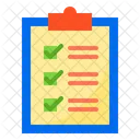 Clipboard File Checklist Icon