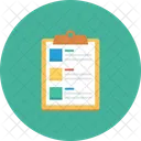 Clipboard List Memo Icon