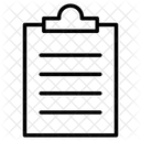 Clipboard List Tasks Icon