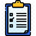 Clipboard Checklist Report Icon