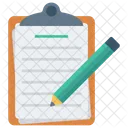 Draft Note Clipboard Icon