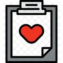 Clipboard Love File Icon